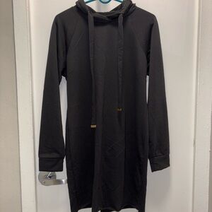 Almost Famous Black Hoodie Dress XL